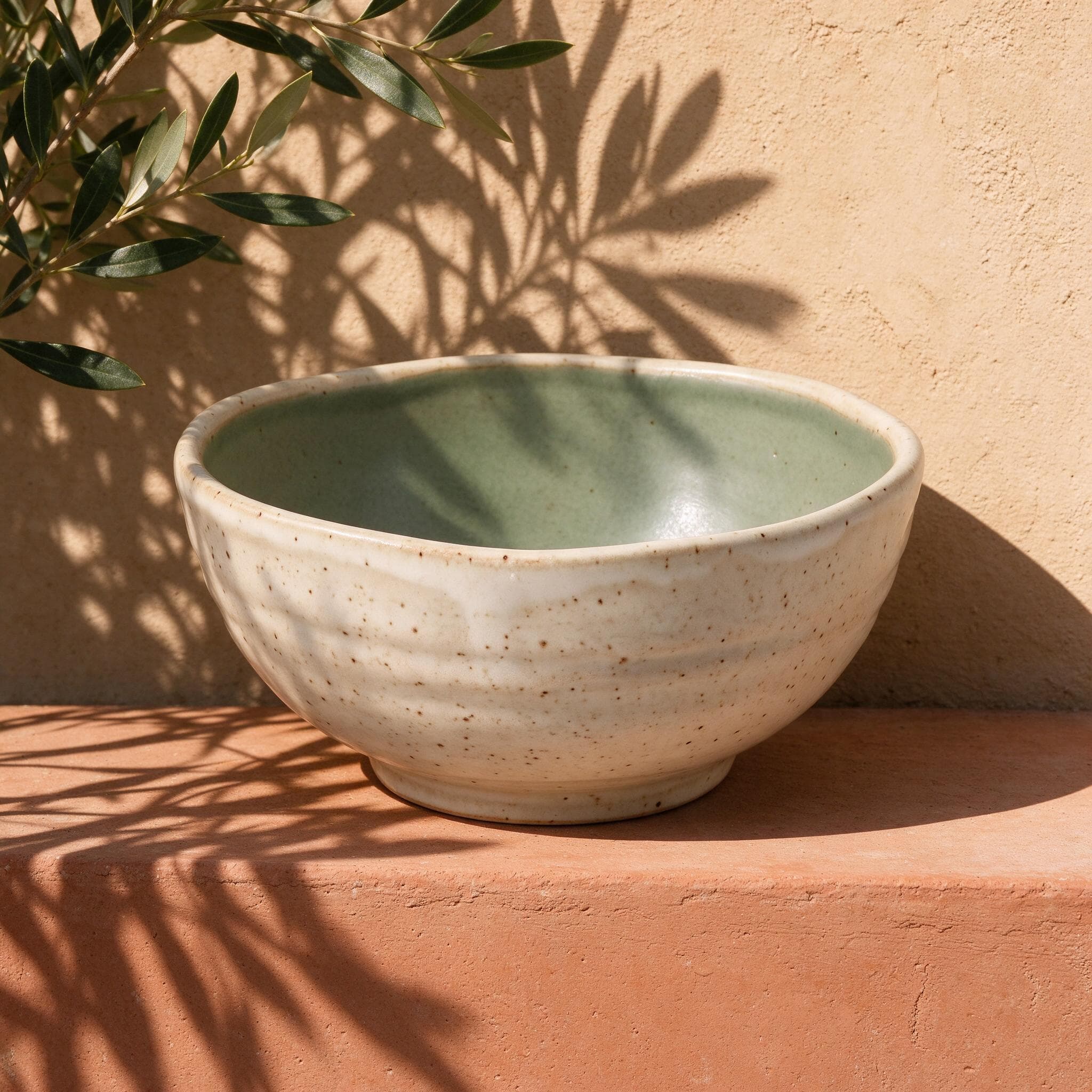 Sample ceramic bowl in the described scene